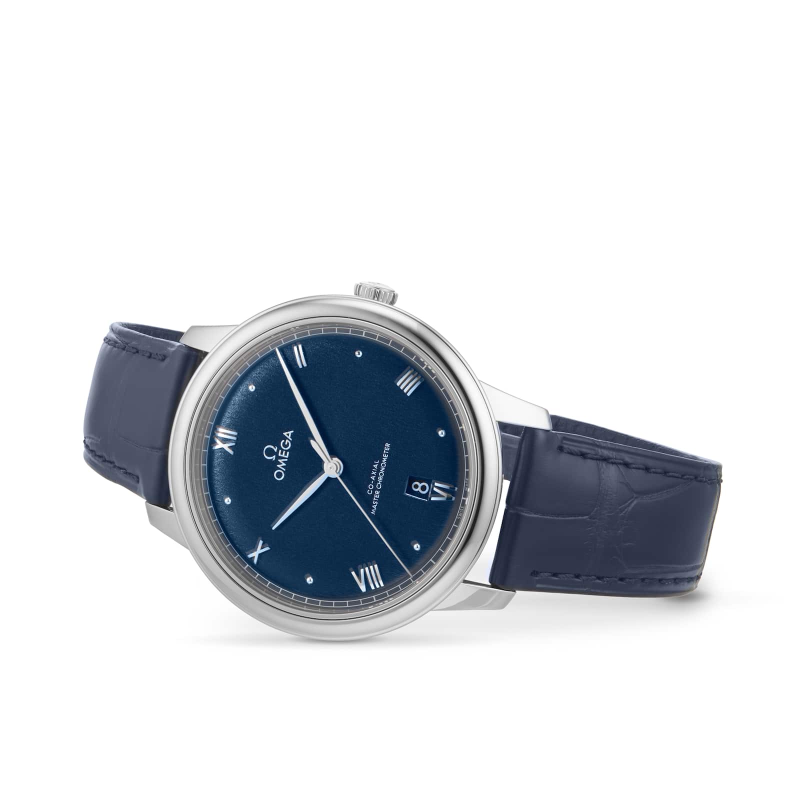 Omega De Ville Prestige Co-Axial Master Chronometer 40mm Mens Watch Blue