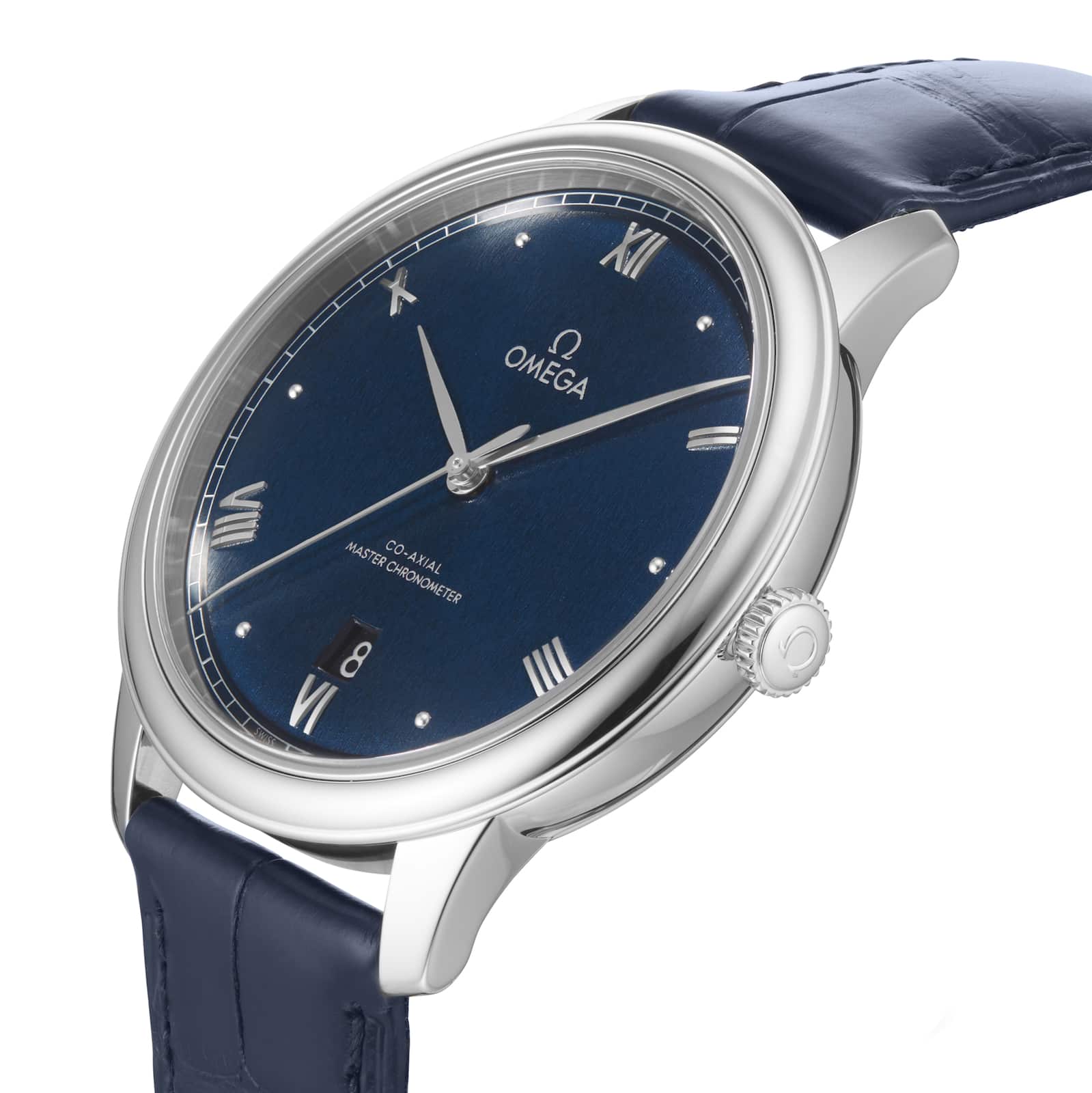 Omega De Ville Prestige Co-Axial Master Chronometer 40mm Mens Watch Blue