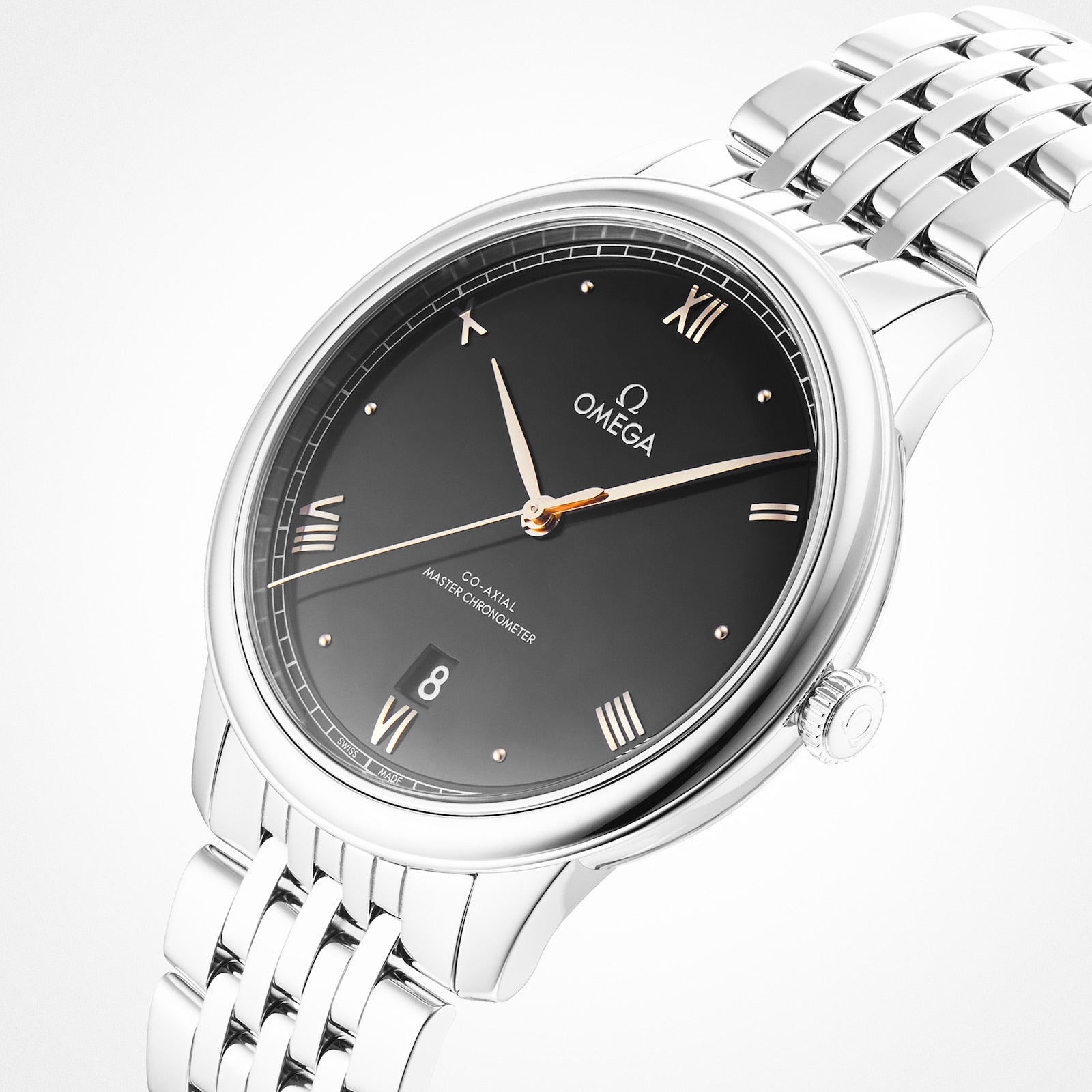 Omega De Ville Prestige Co-Axial Master Chronometer 40mm Mens Watch Black