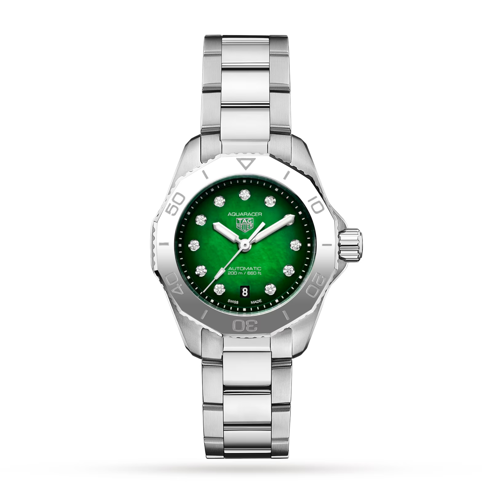 TAG Heuer Aquaracer Professional 200 30mm Ladies Watch Green