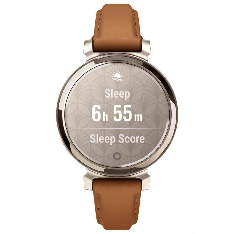 Garmin Lily 2 Classic Ladies' Smartwatch Coyote Tan/Cream Gold