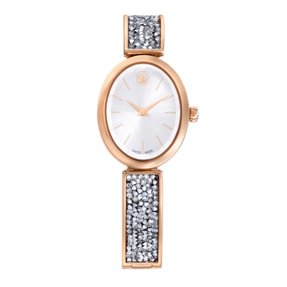 Swarovski Crystal Rock Rose gold Watch