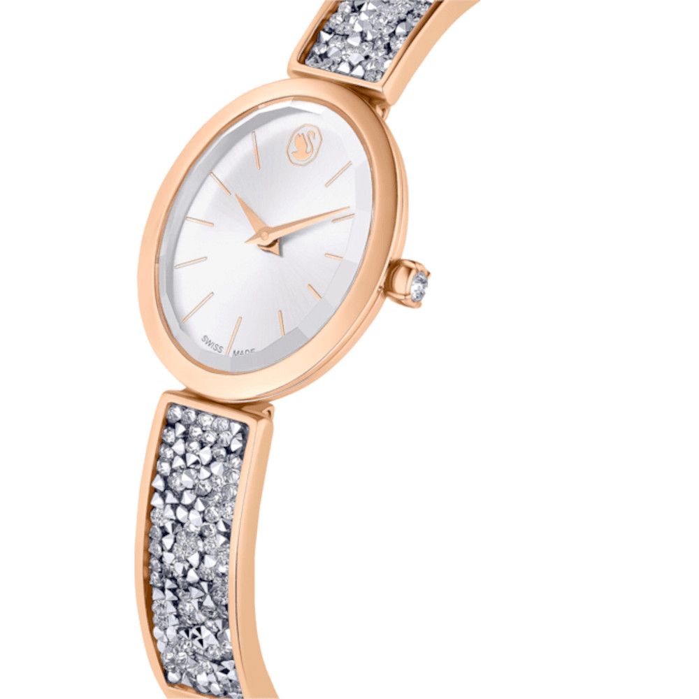 Swarovski Crystal Rock Rose gold Watch