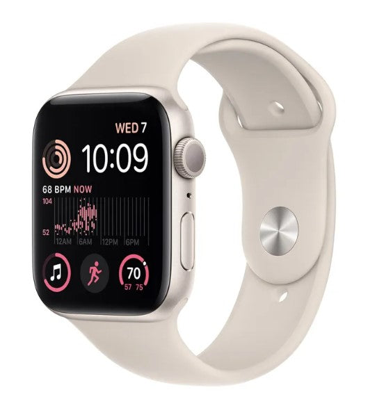 Apple Watch SE GPS 40mm Starlight Aluminium Case with Starlight Sport Band